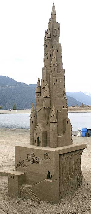 SAND CASTLES competition in Oregon