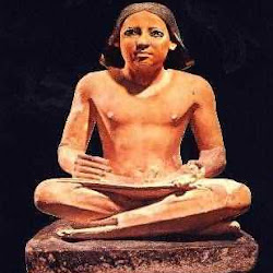 45 - El escriba sentado del Museo de El Cairo
