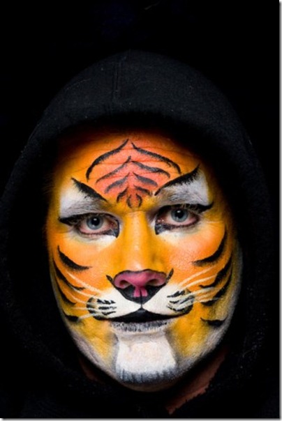 Todo Halloween: Fotos de maquillajes de tigre para disfraz
