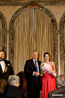 Alejandro Cordero y la soprano Oriana Favaro.