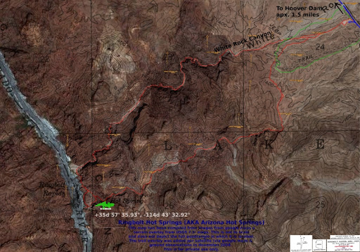 Map (Arizona Hot Springs) map of arizona rivers. Map (Arizona Hot Springs)