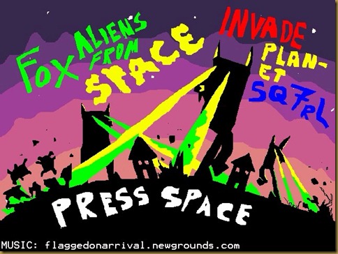 Fox Aliens From Space Invade A Planet Within Space タイトル Fox Aliens From Space Invade A Planet Within Space タイトル