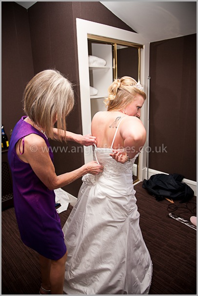 bride and her mother cults hotel aberdeen