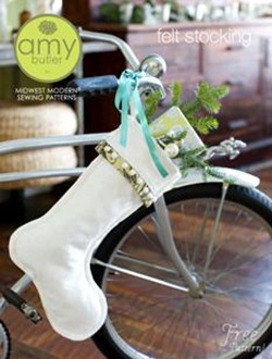 amy butler felt stocking