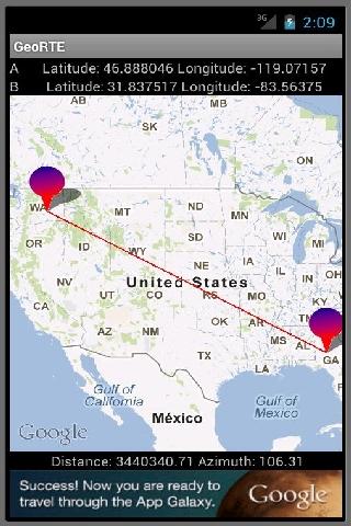 【免費工具App】Geo Routing(Distance, Azimuth)-APP點子