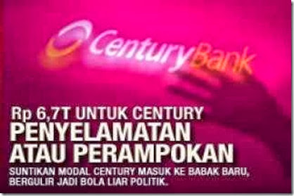 kasus century menguap