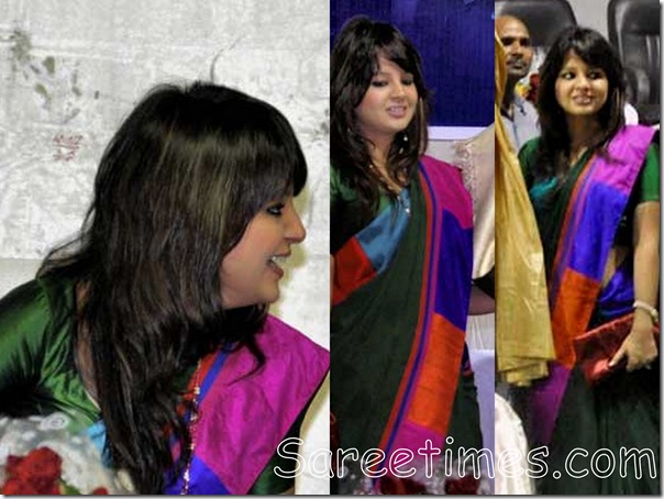 Sakshi_Green_Saree