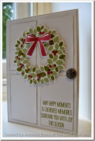 Wonderful Wondrous Wreath Front Door, Amanda Bates, The Craft Spa, North Yorkshire 049