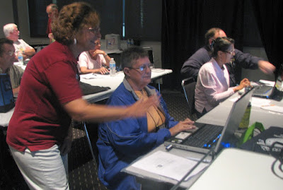 Hands-on time in our Picasa Workshop