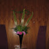 Tall modern black vase.JPG