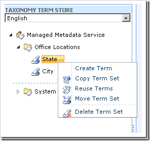 Configuring the Managed Metadata Service Application in SharePoint 2010 step by step - Part 2