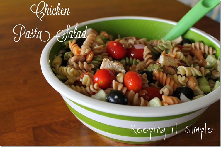 chicken pasta salad