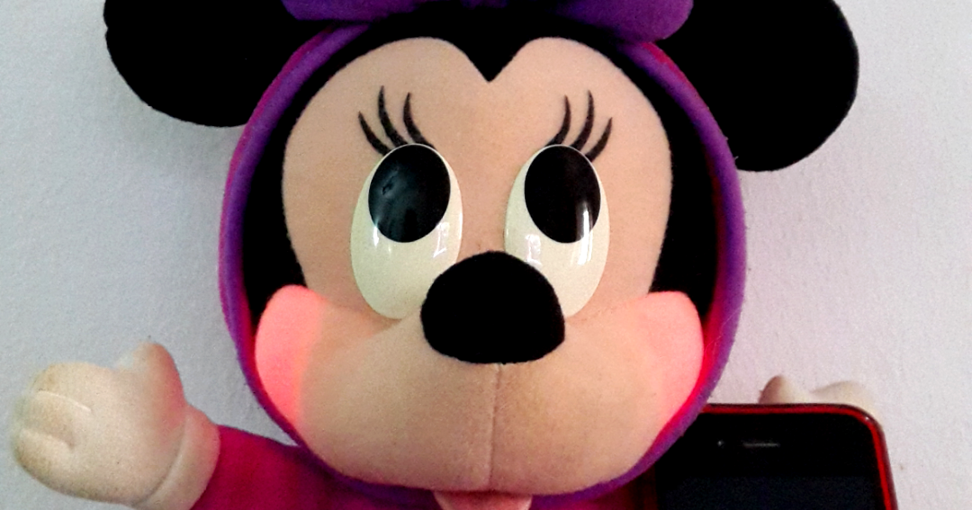 minnie mouse lullaby soft toy