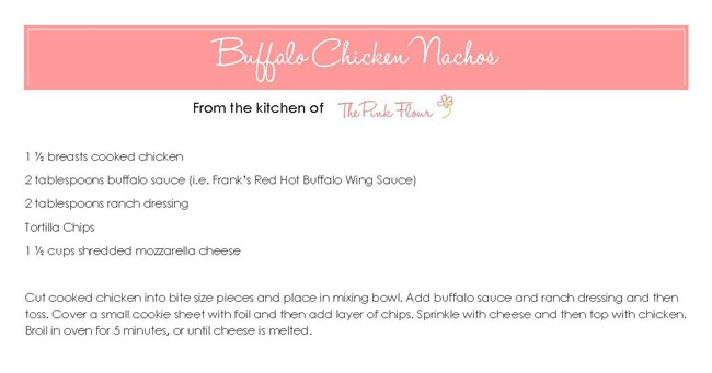 Buffalo Chicken Nachos Buffalo Chicken Nachos
