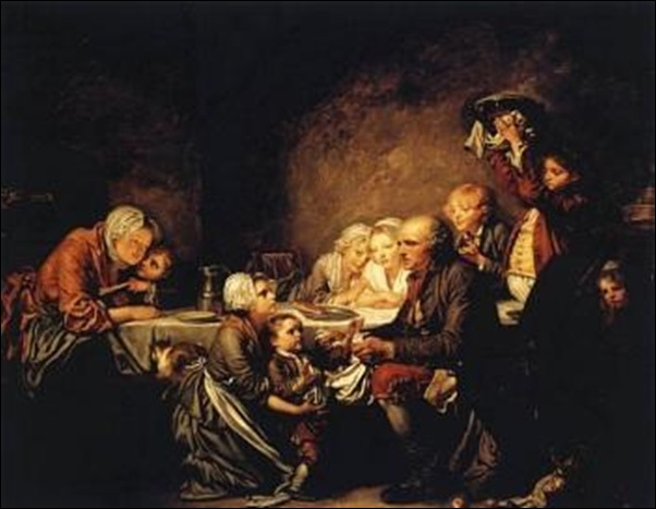 Baptiste Greuze, Le gâteau des rois Baptiste Greuze, Le gâteau des rois