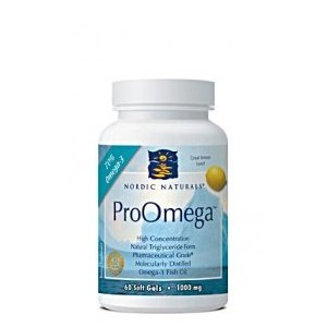 ProOmega-Nordic Naturals Omega-3 Fish Oil, 120ct Lemon Flavored,ProOmega