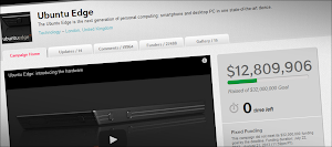  la raccolta fondi per Ubuntu Edge terminata con 12.800.000 dollari