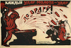 1920. Deni Viktor. Ogni colpo di martello e' un colpo contro il nemico!