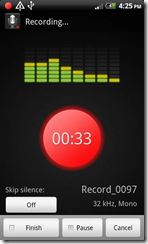 برنامج تسجيل الصوت الذكى للأندرويد Smart Voice Recorder - 1