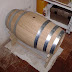 Botticella botte in legno di quercia con base e rubinetto lt 5