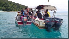 water taxis Perhantian islands