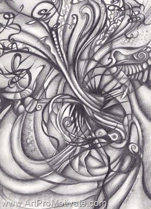 repulsion abstract art