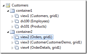 Modified 'Customers' page from Northwind sample created with Code On Time web application generator Modified 'Customers' page from Northwind sample created with Code On Time web application generator