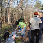 Handing out free tree seedlings
