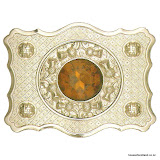 Belt Buckle with Stone