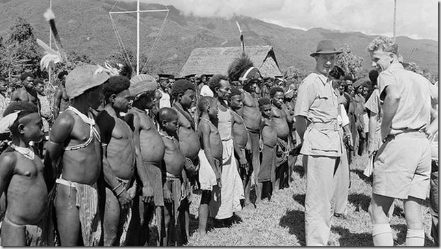 Barry Holloway with UN trusteeship mission, 1956