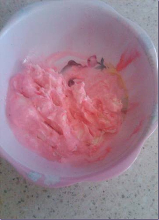 pink ice cream