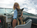 Emma's Driving the Boat