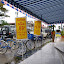The burger joint. They had awesome empanadas for .65-