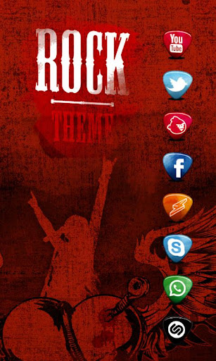 ROCK Music ADW Theme HD