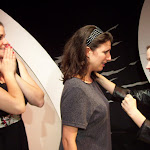 Killing Women, by Marisa Wegrzyn. Directed by Brian Golden. (l to r) Robin Kacyn, Tracey Kaplan, Margot Bordelon. Photo Credit: Brian McConkey.