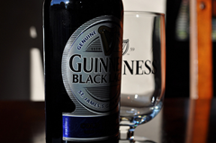 image of Guinness Black Lager courtesy of our Flickr page