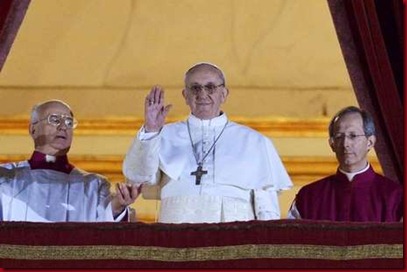 Paus Fransiskus Terpilih jadi Pengganti Benekdiktus XVI