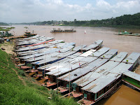 Long, slow boats to Luang Prabang