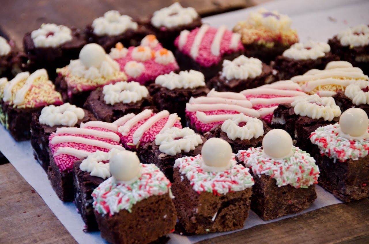 Brownies at Chocolate Festival