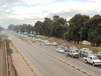 Traffic on Great East road