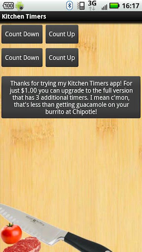 Kitchen Timers Trial