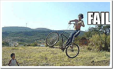 About to fail - Bike