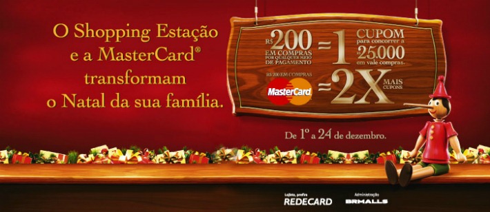 Promoção nas compras de Natal - Shopping Estação. shopping estacao promocao natal 2012