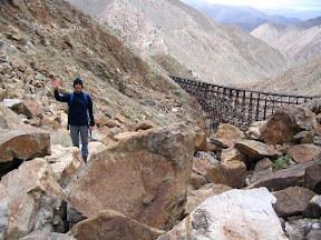 We made it ! Actually the last 300 yards were pretty treacherous.