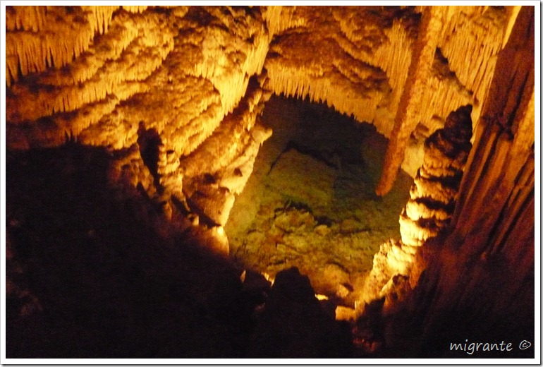 profundidad - cuevas del drach - mallorca