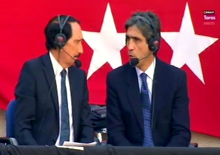 Comentarista taurinos de las corridas bilaketarekin bat datozen irudiak