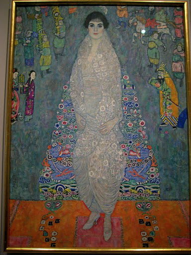 Klimt's portrait of Baroness Elisabeth Bachofen-Echt, completed in 1916.