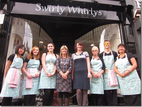 St Luek's Swirly Whirly staff and volunteers