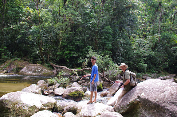 Rio Pouso Alto. Sertao de Barra do Una (SP). 9 février 2012. Photo : J.-M. Gayman
