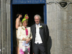 The bride's parents